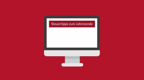 Steuertipps zum Jahresende Foto: